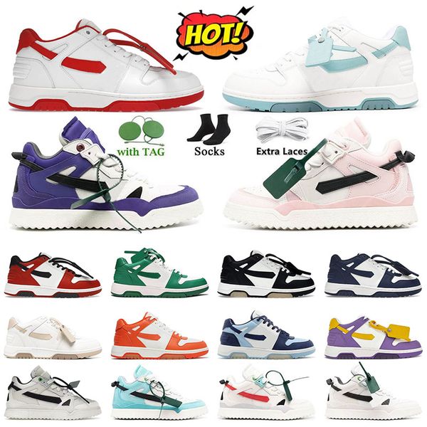 OFF-WHITE Out Of Office OOO Low Tops off white offwhite off whitesdesigner shoes 【code ：L】offswhite Scarpe firmate fuori ufficio Uomo Donna Pelle di vitello offswhite Scarpe da