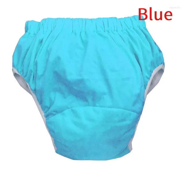 Cuecas adultos fraldas de pano idosos lavável à prova de vazamento grandes crianças adolescentes incontinência roupa interior homens mulheres briefs