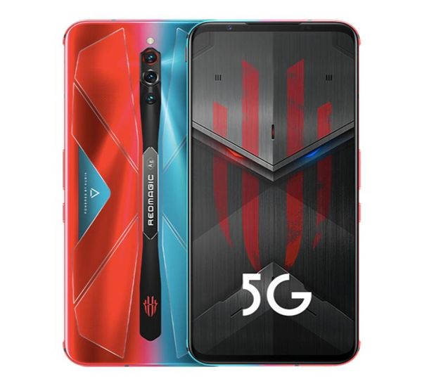 Оригинальный мобильный телефон Nubia Red Magic 5S 5G, 12 ГБ, 16 ГБ ОЗУ, 256 ГБ ПЗУ, восьмиядерный процессор Snapdragon 865, 640 МП, AI, 4500 мАч, Android 665quot, 3659467