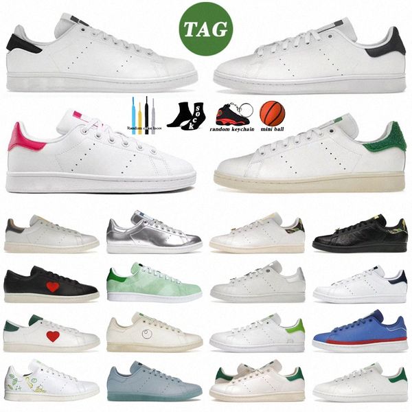 Stan Branco preto colegial marinho negrito rosa Verde 30º aniversário Fett Ash Grey Prata Metálico Doom Marsh Collegiate Navy O mundo precisa do amor sapo sapatos casuais