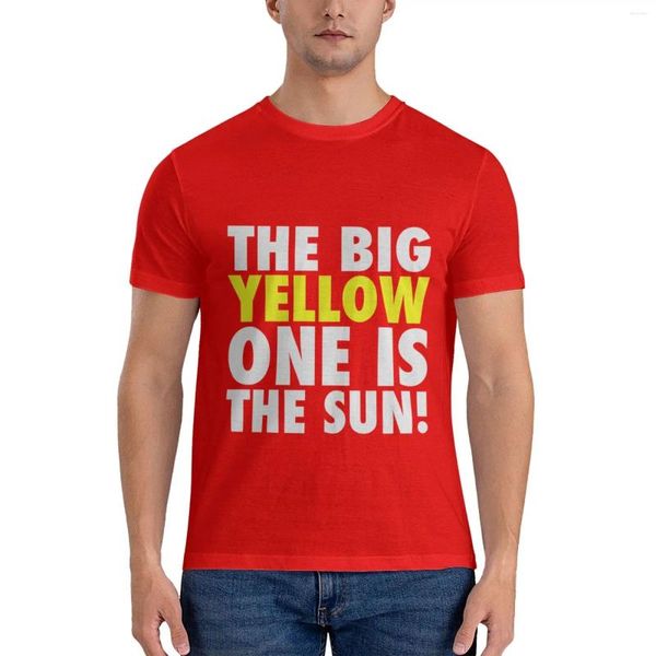 Weingläser Das große Gelbe ist die Sonne! Essential T-Shirt Herrenbekleidung Schnell trocknendes T-Shirt