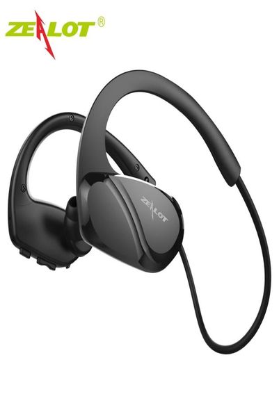 Zealot H6 Su Geçirmez Bluetooth Kulaklıklar Stereo Kablosuz Kulaklık Fitness Sporları Çalışan Eller Mikrofon Spor Salonu Headse5194405