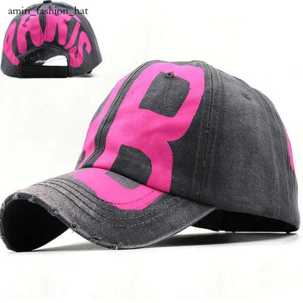 Bola Caps Designer Chapéu Bb Letter Trucker Chapéus Adulto Mulheres Chapéu para Homem Casual Algodão Esportes Chapéus Ajustável Macio Angustiado Boné de Beisebol Homens Street Hip Hop Cap 8672