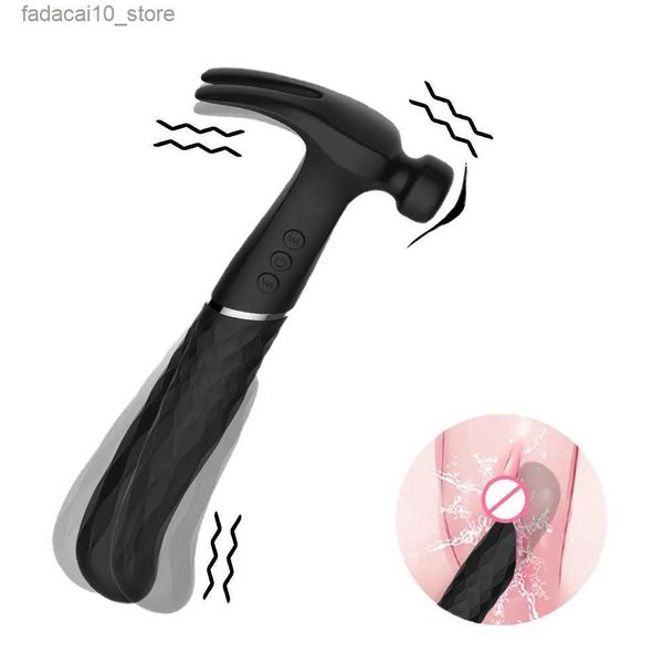 Altri articoli per la salute e la bellezza Vibratore a 20 velocità per le donne Potente modalità di vibrazione G Spot Hammer Vibratori Massaggio vaginale Spina anale Stimolazione Prodotto per adulti Q240117