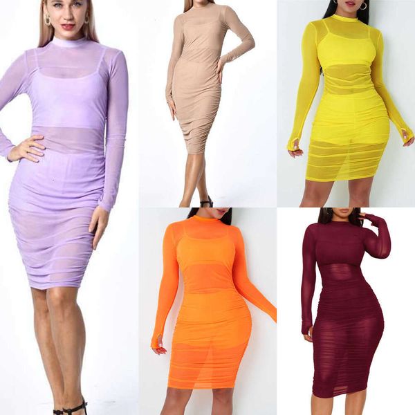 Sexy malha 3 peça conjunto das mulheres vestidos plus size roupas casuais elegante primavera verão bodycon vestido de festa boate vestidos para mulher