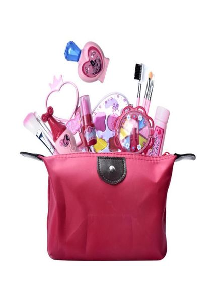 Prinzessin Make-up Set Simulation Lidschatten Früherziehung Kinder039s Spielhaus Spielzeug Mädchen Geschenktüte LJ2010098965477