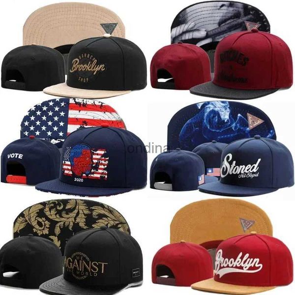 Berretti da baseball Moda Cappello a tesa piatta Uomo Regolabile Bboy Berretto hip-hop Marchio di lusso Snapbacks Protezione solare casual Donna Berretto da baseball maschile YQ240117