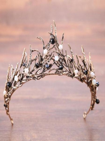 Neu Silber Gold Kronen Haarschmuck Strass Juwelen Hübsch ohne Kamm Tiara Haarband Silber Bling Bling Hochzeitsaccessoire8988668