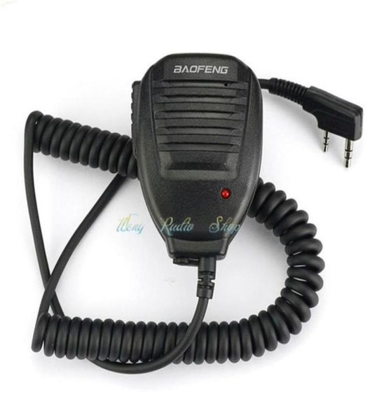 UV5R UVB5 BF888S UV82 KDC146103937245850 için Walkie Talkie UV5R Taşınabilir CB Radyo için BaoFeng El Mikrofon Hoparlör Mikrofonu