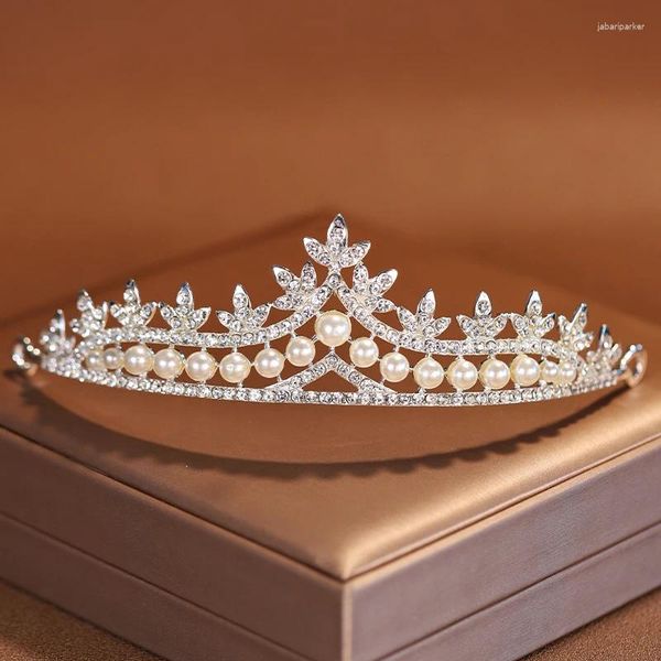 Заколки для волос с жемчугом Элегантный классический аксессуар для женщин Аксессуары Свадебная женская корона