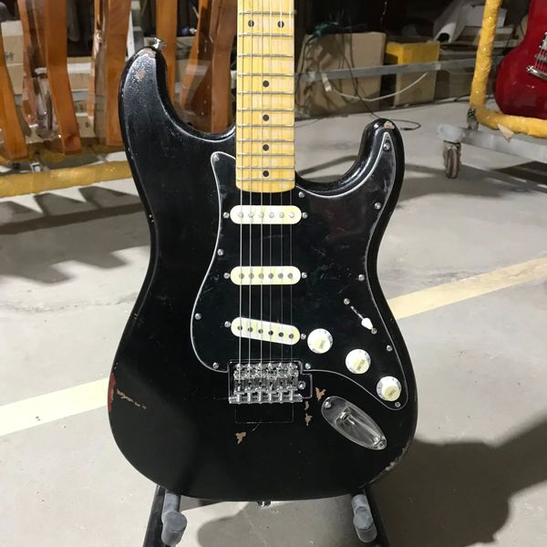 Özel Mağaza D. Gilmour St Heavy Relic Elektro Gitar, ST İmza Gitar, Ücretsiz Nakliye