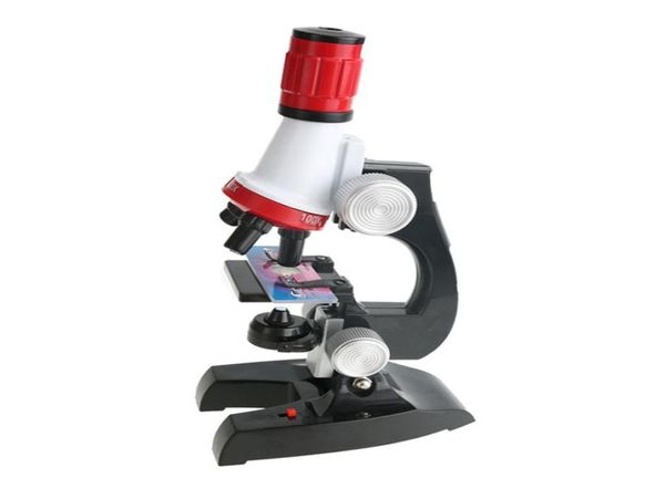 Kinder Stereo Wissenschaftsmikroskop 1200x Zoom Biologisches Mikroskop Kit Raffinierte wissenschaftliche Instrumente Lernspielzeug für Kinder7614289