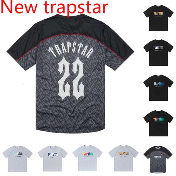 18 stijlen heren Dames Ontwerpers T-shirts Mode Man Shirt Trapstar Topkwaliteit Dames Tees Korte mouw trapstars T-shirts EU 9002ess