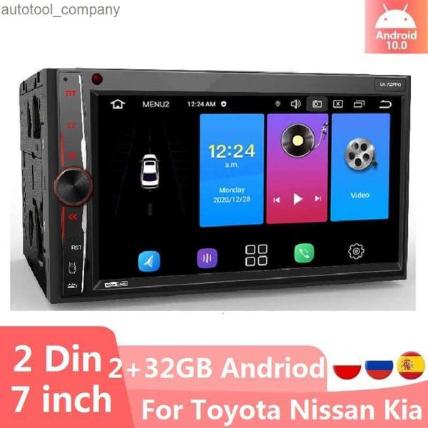 Neue Android GPS Auto Radio 2din Multimedia Video Player Navigation 7 