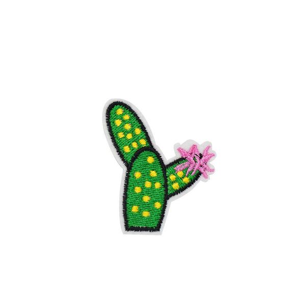 Herramientas de nociones de costura 10 PCS Cactus bordado ES para ropa Hierro en transferencia Apliques Bolsas de plantas Vestido DIY Coser Bordado Sticke DHQWH