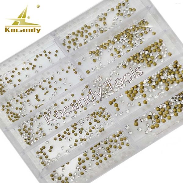 Kits de reparo de relógio peças-pedras strass diamante do oriente médio para 10 tamanhos 1000 unidades/conjunto de alta qualidade