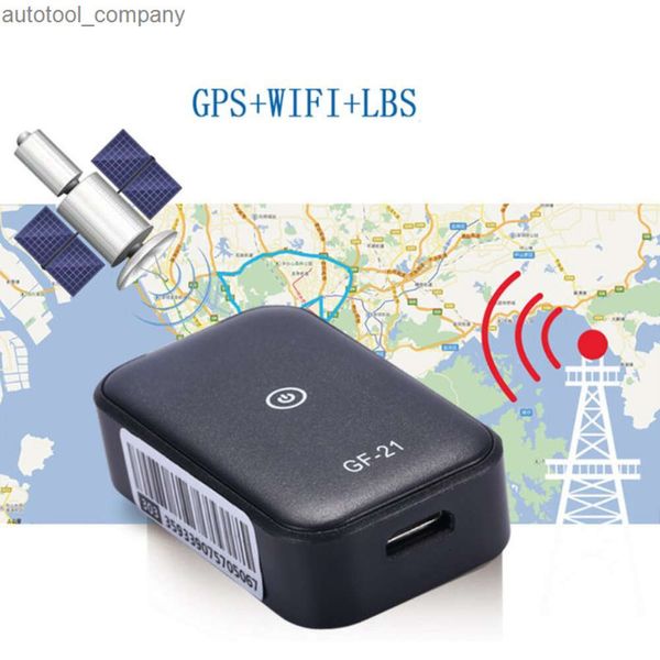 Novo mini rastreador gps para carro, dispositivo anti-perda, controle de voz, localizador de gravação, microfone de alta definição, wi-fi + lbs + gps para 2g sim