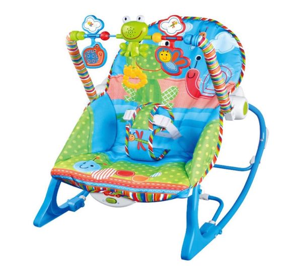 Cadeira de balanço do bebê cadeira de balanço elétrica musical cadeira de balanço vibratória ajustável crianças reclinável berço chaise acessórios m16133851445