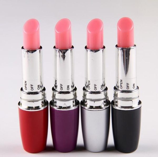 Lipstick Vibe Mini Bullet VibratorVibrierende LippenstifteLipstick Jump EggsSexspielzeugSexprodukte für Frauen5696116