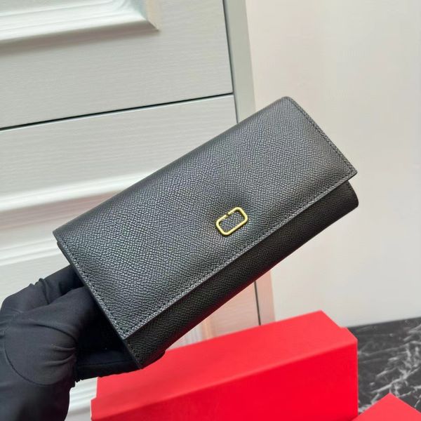 Portafoglio lungo da donna Borsa firmata Portafogli da uomo di alta qualità Porta carte Passaporto Porta carte porta carte Portamonete classico di lusso Pochette