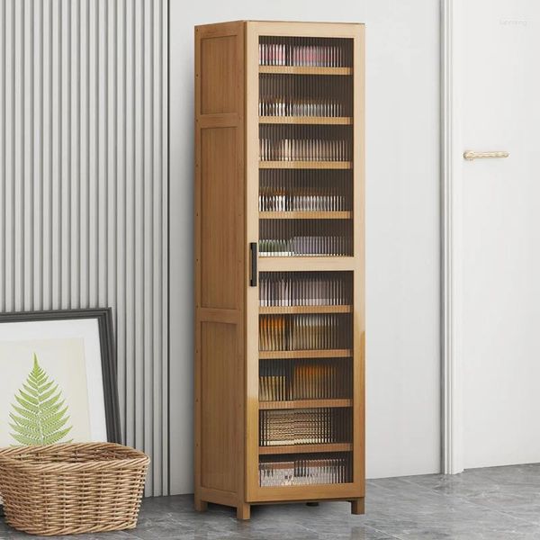 Piatti decorativi Armadi da soggiorno multistrato a fessura stretta per uso domestico Piccole librerie Scaffali contro il muro