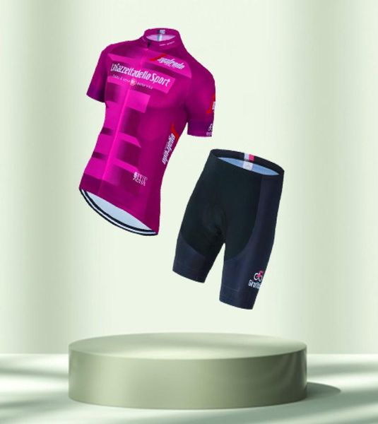 Men039s Trainingsanzüge Tour Of Italy Radtrikot Sets Herrenbekleidung Sommer Kurzarm Quickdry MTB Fahrradanzug Ropa Ciclismo es6119092