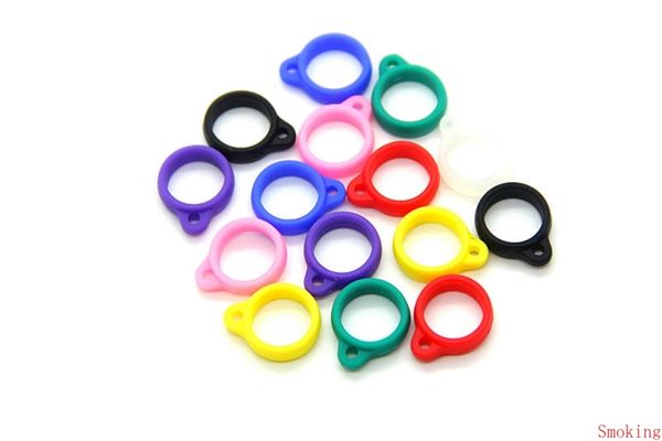 Clip per O-Ring per collana in silicone con cordino in silicone da 13 mm per kit di baccelli per penna, catena per corda per collo a batteria piatta