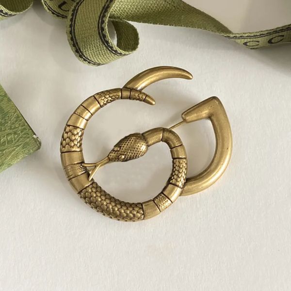 Модельер женская брошь с золотой булавкой Luxurys Desinger Brooch Women Pearl Letter G Броши Pin Модные украшения аксессуары для костюма G2310189Z