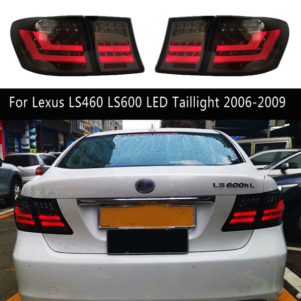 Стайлинг автомобиля, задний фонарь в сборе, тормозной фонарь заднего хода, стример, указатель поворота для Lexus LS460 LS600 LS430 LS400, светодиодный задний фонарь 06-09