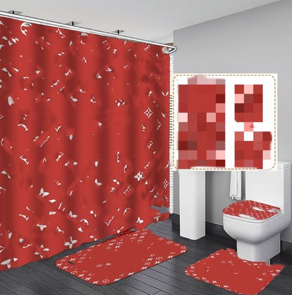 Оптовая ванная комната для душа занавески Aessories Curtain Set Anti-Skid Cur