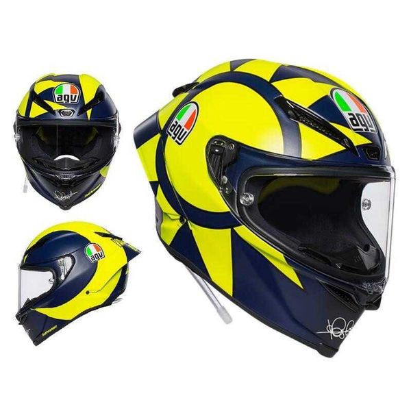 Capacete completo agv aberto para motocicleta, capacete pistarr track true fibra de carbono personalizado, edição de driver flor para homens e mulheres 2jb6