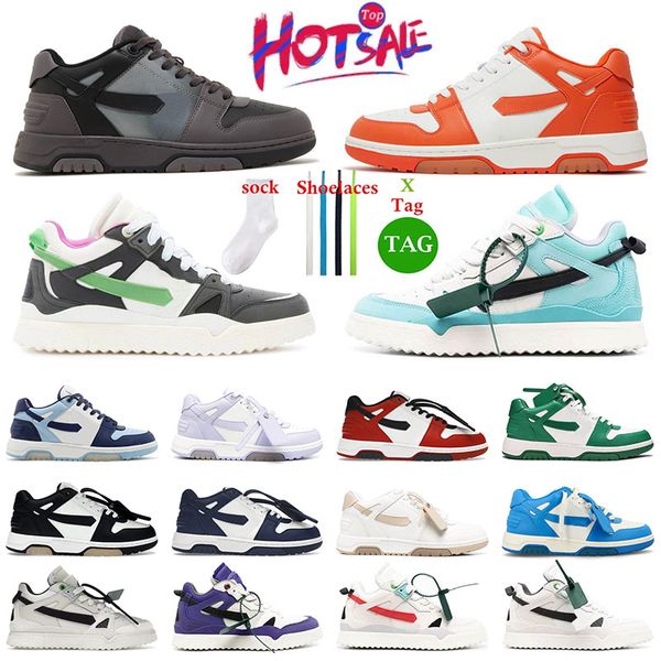 OFF-WHITE Out Of Office OOO Low Tops off white offwhite off whitesdesigner shoes 【code ：L】2024 Arrivo fuori dall'ufficio Designer scarpe da skate Uomo offeswhite Scarpe da