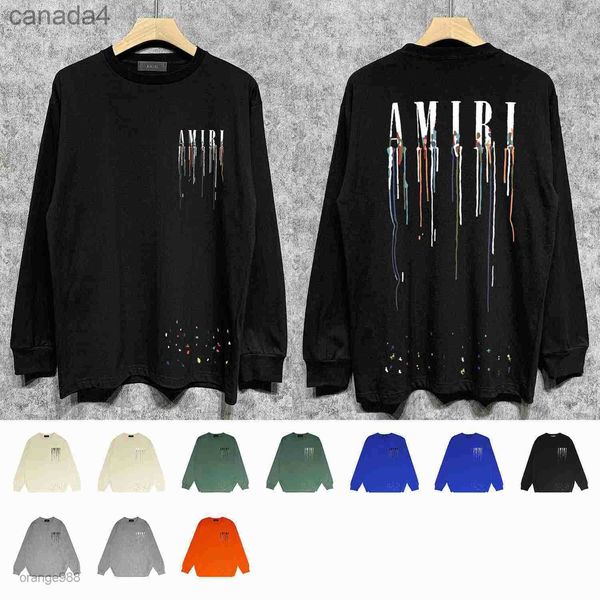 Hoodies masculinos designer high street respingo pintura das mulheres dos homens hoodies bordado camisa com capuz tamanho s/m/l/xl/xxl j4rm