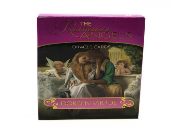 10 pz Romance Angels Oracle Cards Deck Misterioso Tarocchi Gioco da tavolo Leggi Fate Toys Versione inglese 4 stili9579784