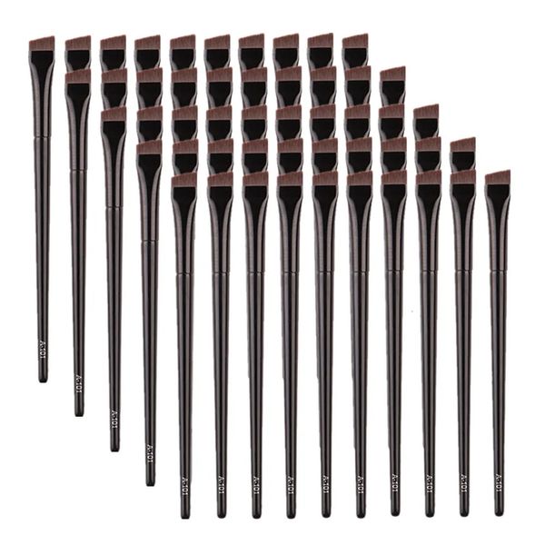 5102050 Pcs Brow Contour Pincéis de Maquiagem Sobrancelha Pincel Delineador Profissional Super Fino Angular Liner Eye Brush Make Up Tools 240116