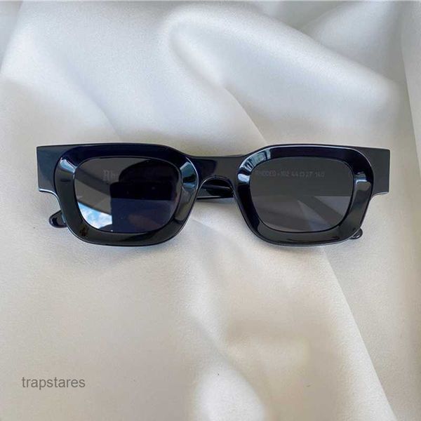 Sonnenbrille Rhude x Thierry Lasry Rhodeo High Street Sonnenbrille Männer und Frauen Quadratische Anti-UV400 Männliche Steampunk Premium Acetat Solarbrille 8SZS