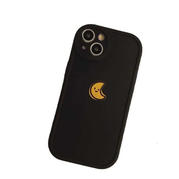 Custodie per cellulari Sun Moon 15 promaxApple 13Apple 12 Custodia per telefono per studenti creativi per iPhone 15 Letter da donna V3CS