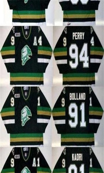 Uf Personalize OHL Mens Womens Kids London Knights Jersey 91 Dave Bolland 91 Nazem Kadri 94 Corey Perry Hóquei Barato Jerseys Goalit 9818810