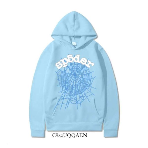 Spider Hoodie Designer Trainingsanzug Sweatshirts Puff Print Blauer Pullover Fashion Collective Top Qualität Günstiger Großhandel Gelb 515