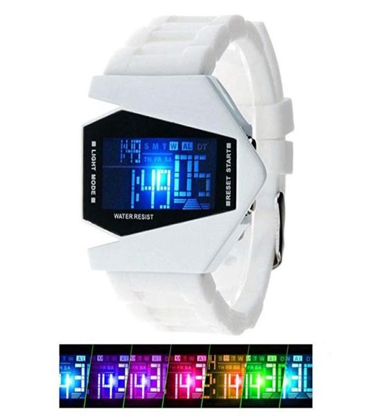 Kids Men039s Orologio sportivo digitale multifunzione per bambini di età superiore a 12 LED 50M Quarzo analogico elettronico impermeabile esterno7374742