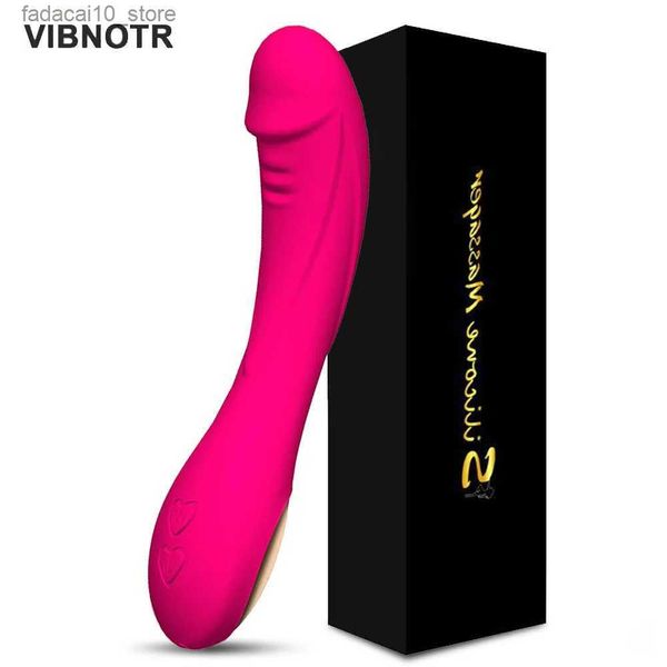 Diğer Sağlık Güzellik Ürünleri Yapay penis G-Spot Vibratör Kadınlar için Güçlü Vajina Klitoris Stimülatörü Yumuşak Cilt Erotik Hisset Yetişkinler için Q240117