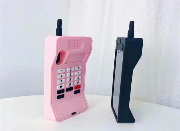 Pembe 3D Cep Telefon Kılıfları İPhone 14 13 12 11 Pro 6s 8 7 artı XS XR Maks Yumuşak TPU Arka Kapak Kabuğu Sili4068855