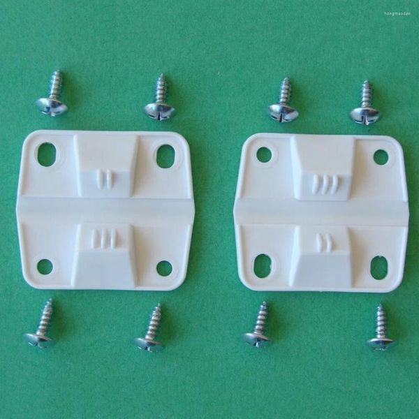 Sacos de armazenamento para modelos de refrigeradores 5254D 5255D Parafusos de dobradiça Peças 1,3cm de altura 3,2cm Distância do furo 4x16mm Parafuso substituível