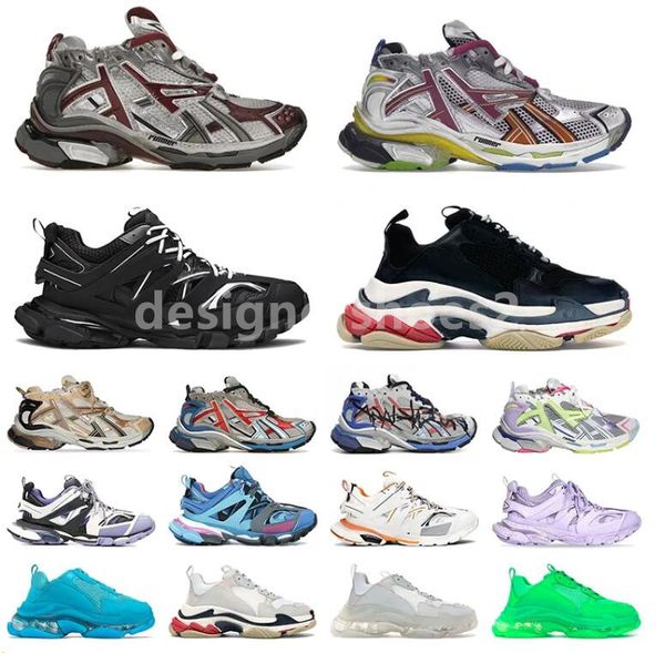 designer schoenen Track Casual schoenen 7.0 3.0 Sneakers Transmit Multicolo Graffiti Plate-forme Deconstruction joggen wandelen 7 Track 3.0 Vintage sneakers sneakers schoenen