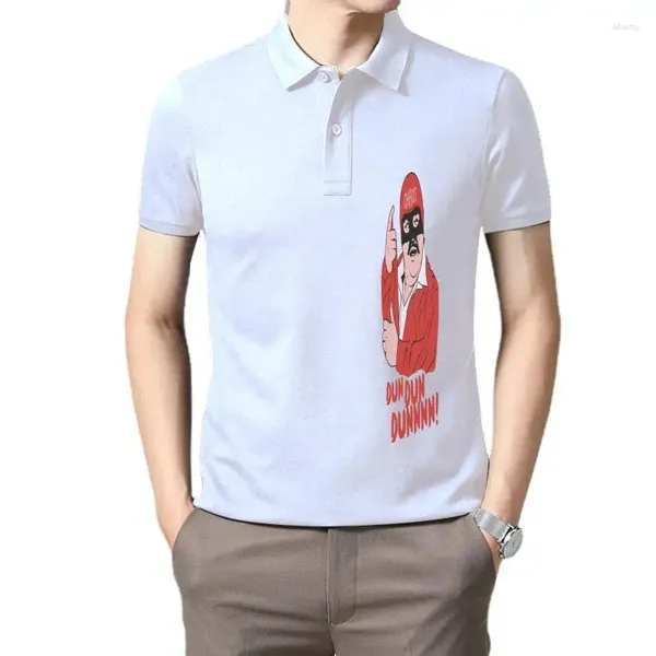 Herren-Poloshirts, inspiriert von Cannonball Run-T-Shirt – Captain Chaos Cartoon-Kultfilm-T-Shirt, cooles Tops-T-Shirt