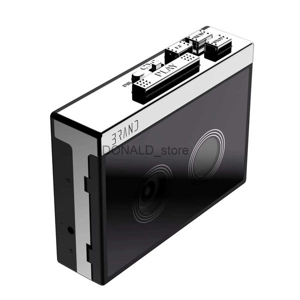 Taşınabilir Hoparlörler Açık Retro Retro Nostaljik Taşınabilir Kablosuz Bluetooth Hoparlör Bant Oynatıcı FM Radyo Yüksek Fidelite Kaseti Walkman Caixa De SOM J240117