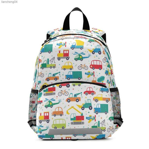 Mochilas 2021 carro dos desenhos animados menino menina sacos de escola criança impressão mochila estudante do jardim de infância bonito das crianças mochila à prova dwaterproof água