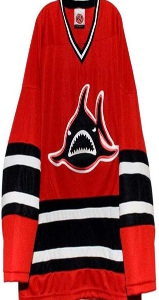 Real 001 vero ricamo completo Vintage Vintage WHA LA s Away Hockey Jersey 100 Jersey da ricamo o personalizzato con qualsiasi nome o numb4256271