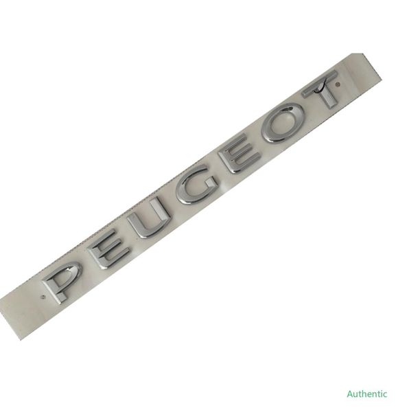 Lettere Numeri Emblema ABS per adesivo logo bagagliaio auto PEUGEOT5287121