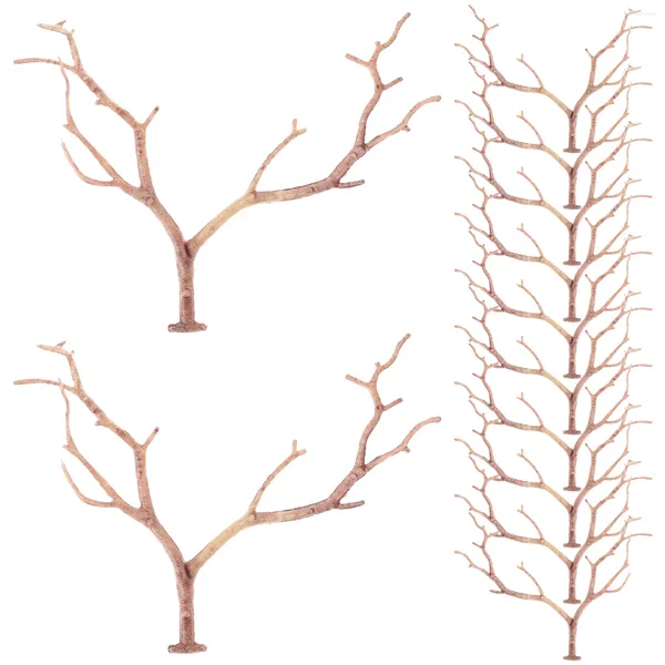 Fiori decorativi Corna artificiale Ramo di un albero essiccato Pupazzo di neve di Natale secco Artigianato Kit fai da te Realizzazione di corna di corna